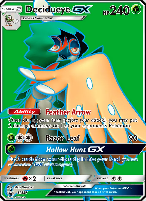 Decidueye GX SL Promo SM37/248