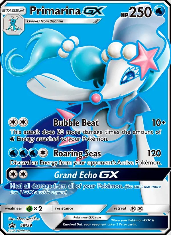 Primarina GX Sol e Lua Promos SM39/248