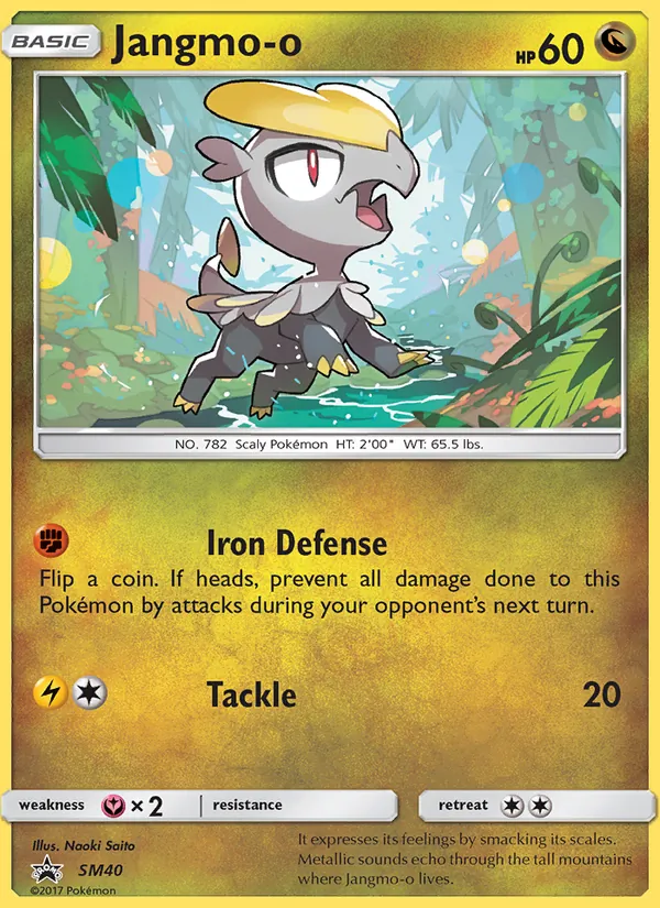 Jangmo-o Sol e Lua Promos SM40/248