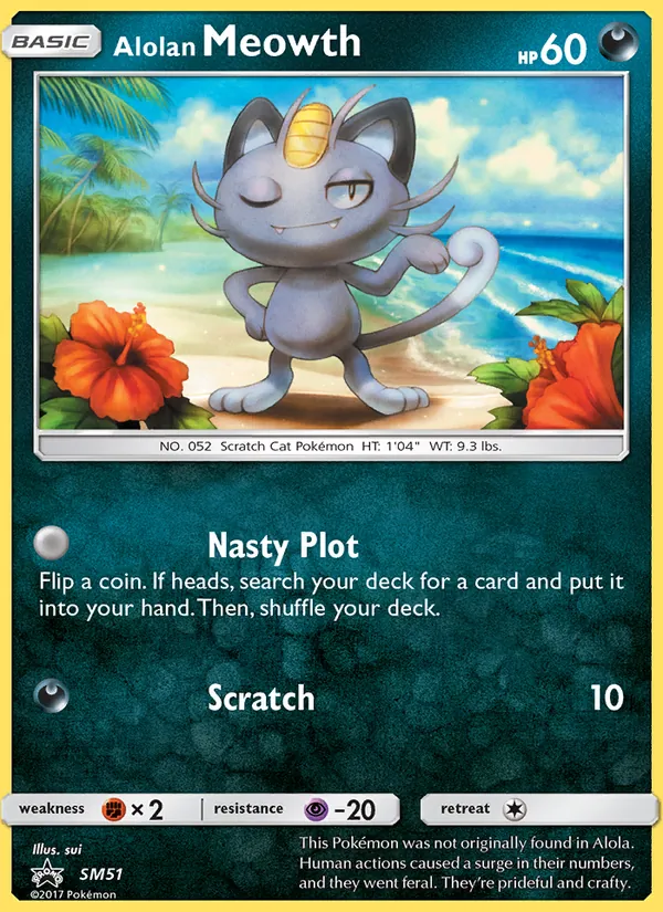 Meowth di Alola SL Promo SM51/248