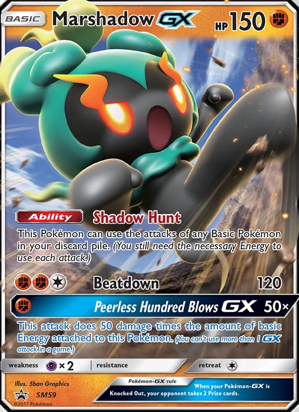 Marshadow GX Sol e Lua Promos SM59/248