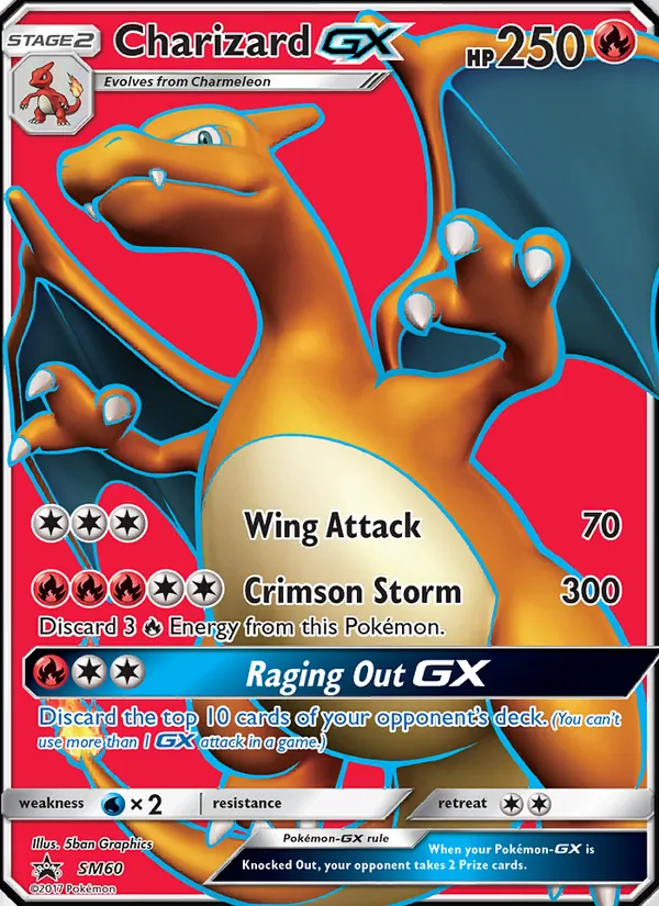 Charizard GX Sol e Lua Promos SM60/248