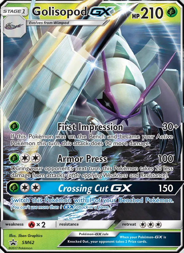 Golisopod GX SL Promo SM62/248