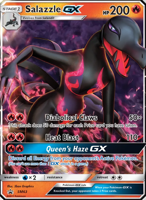 Salazzle GX Sol e Lua Promos SM63/248