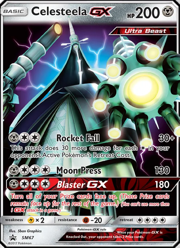 Celesteela GX Sol e Lua Promos SM67/248