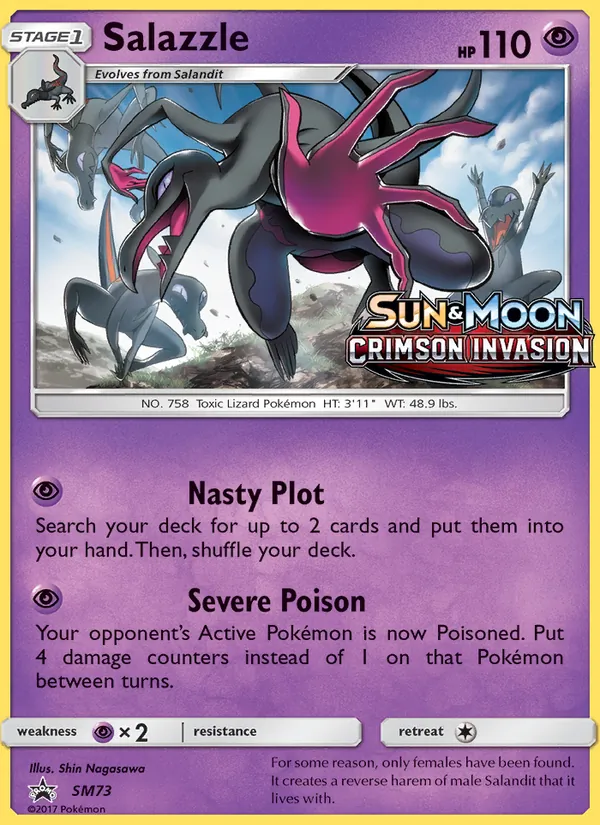 Salazzle SL Cartas de promoción SM73/248
