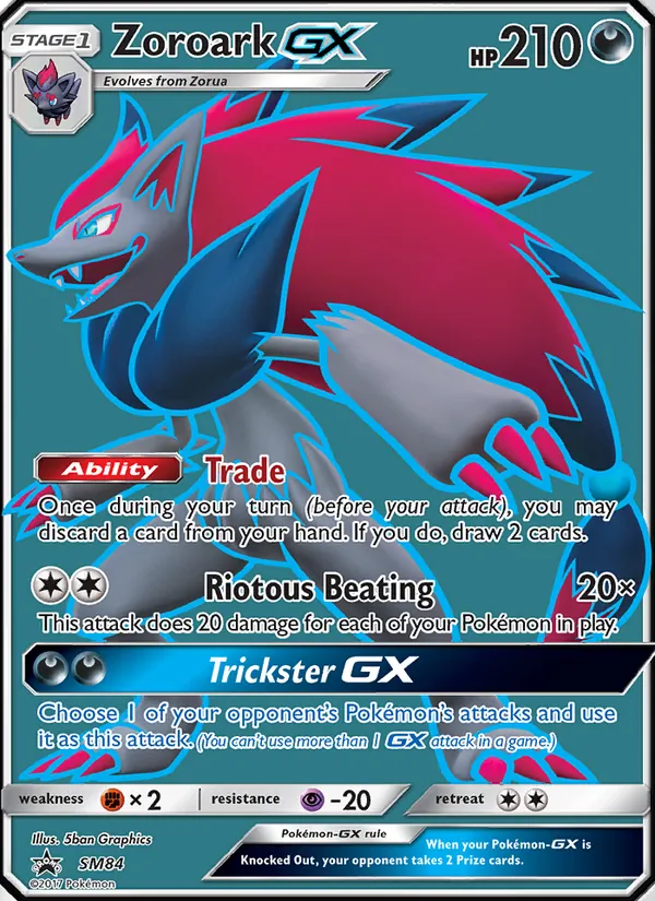 Zoroark GX SL Promo SM84/248