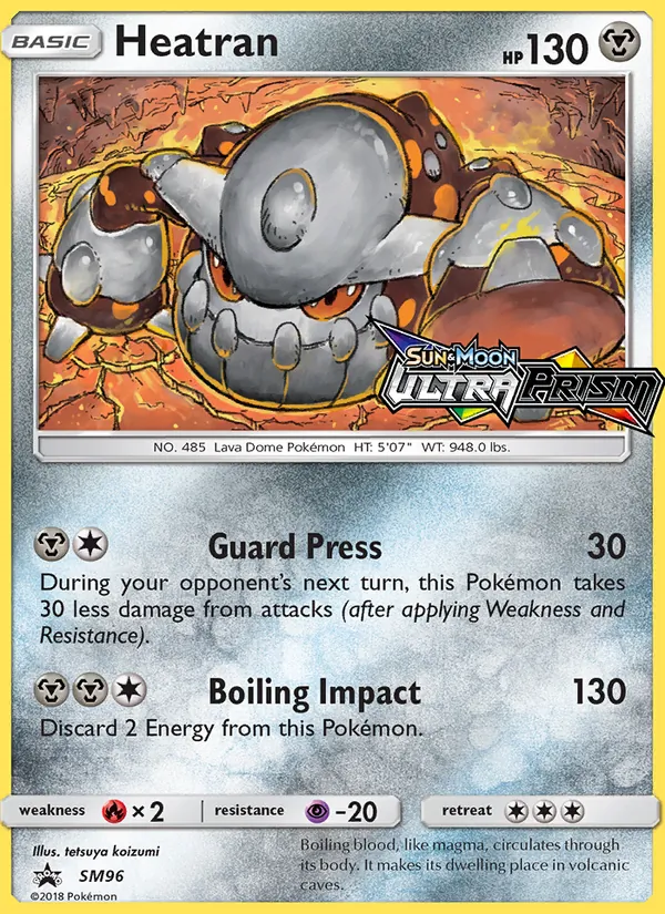 Heatran SM Black Star Promos SM96/248