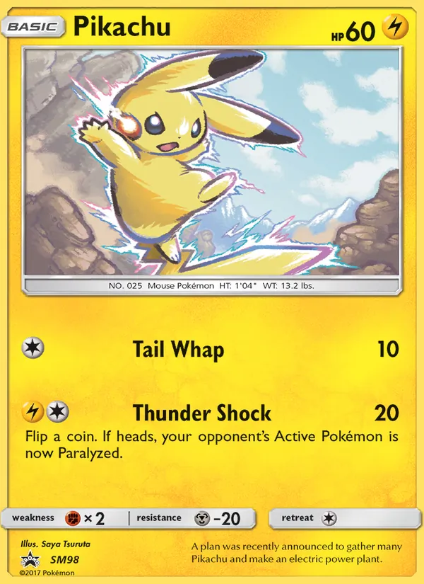 Pikachu SL Promo SM98/248