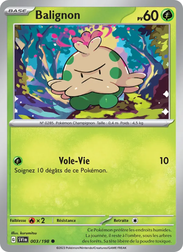 Balignon Écarlate et Violet 003/198