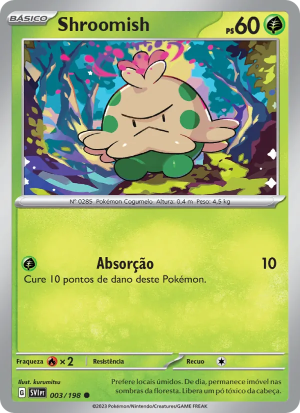 Shroomish Escarlate e Violeta 003/198