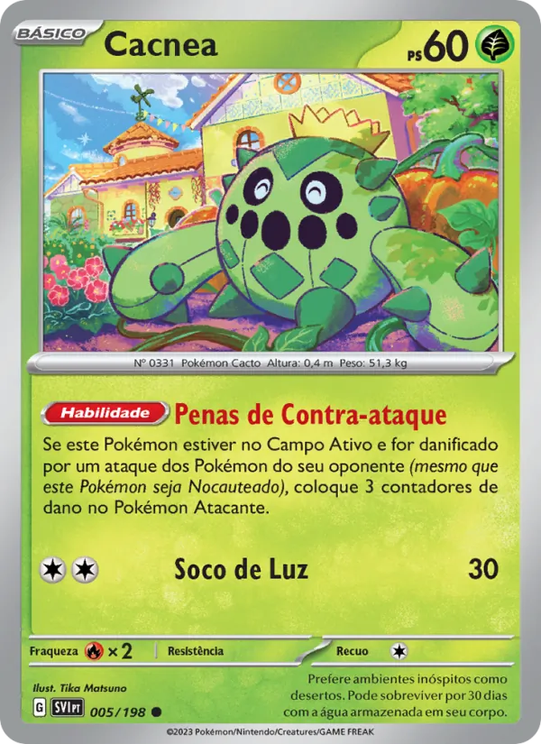 Cacnea Escarlate e Violeta 005/198