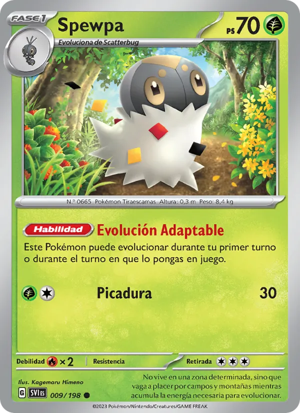 Spewpa Escarlata y Púrpura 009/198