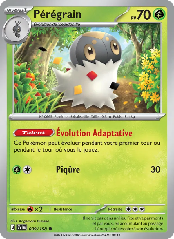 Pérégrain Écarlate et Violet 009/198
