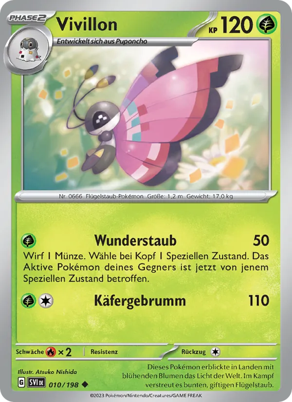 Vivillon Karmesin & Purpur 010/198