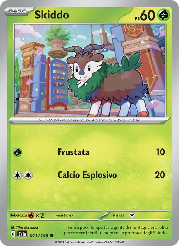 Skiddo Scarlatto e Violetto 011/198