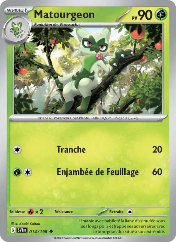 Matourgeon Écarlate et Violet 014/198