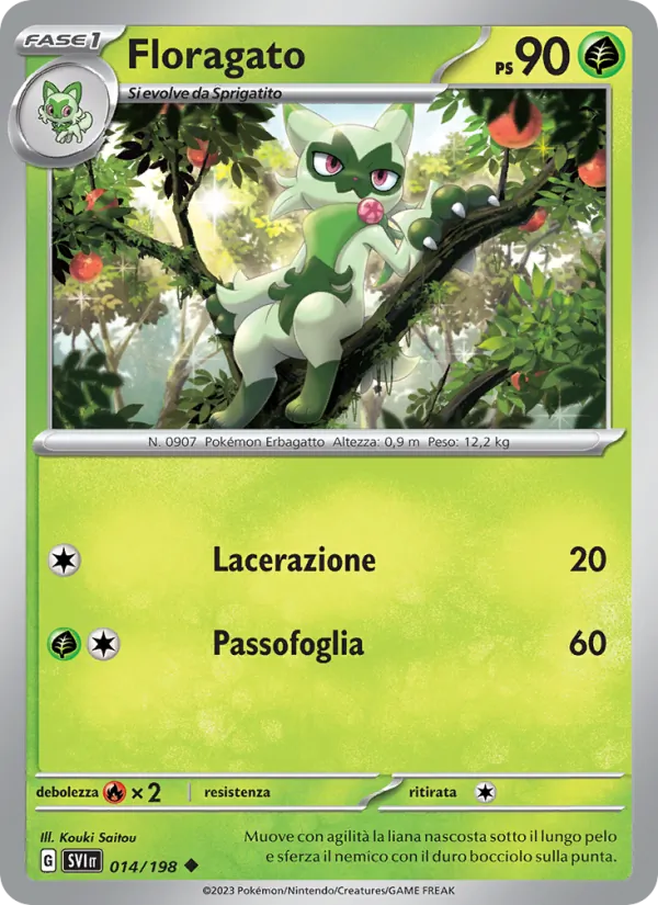 Floragato Scarlatto e Violetto 014/198