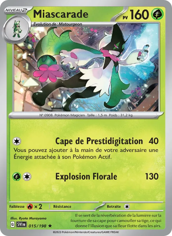 Miascarade Écarlate et Violet 015/198
