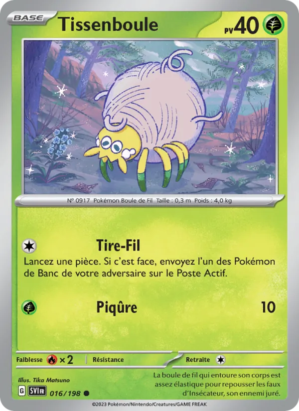 Tissenboule Écarlate et Violet 016/198