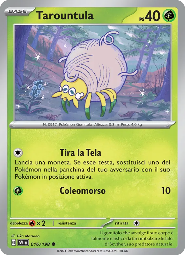 Tarountula Scarlatto e Violetto 016/198