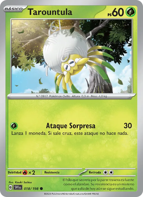 Tarountula Escarlata y Púrpura 018/198