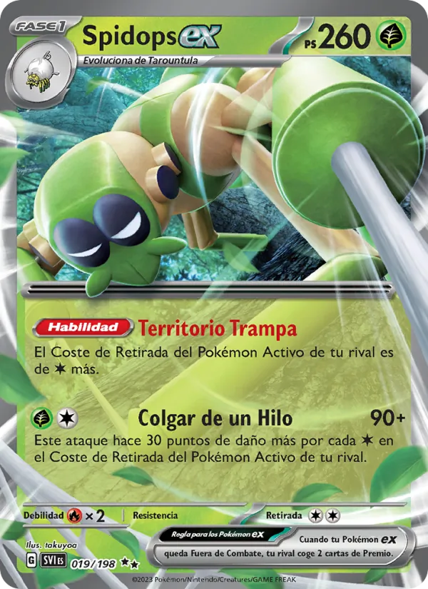 Spidops ex Escarlata y Púrpura 019/198