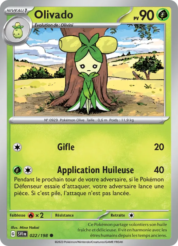 Olivado Écarlate et Violet 022/198