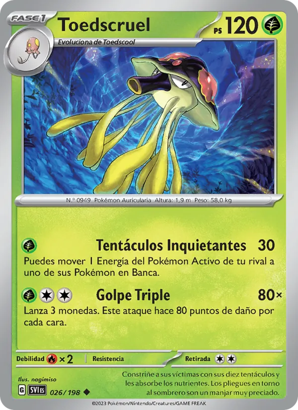 Toedscruel Escarlata y Púrpura 026/198