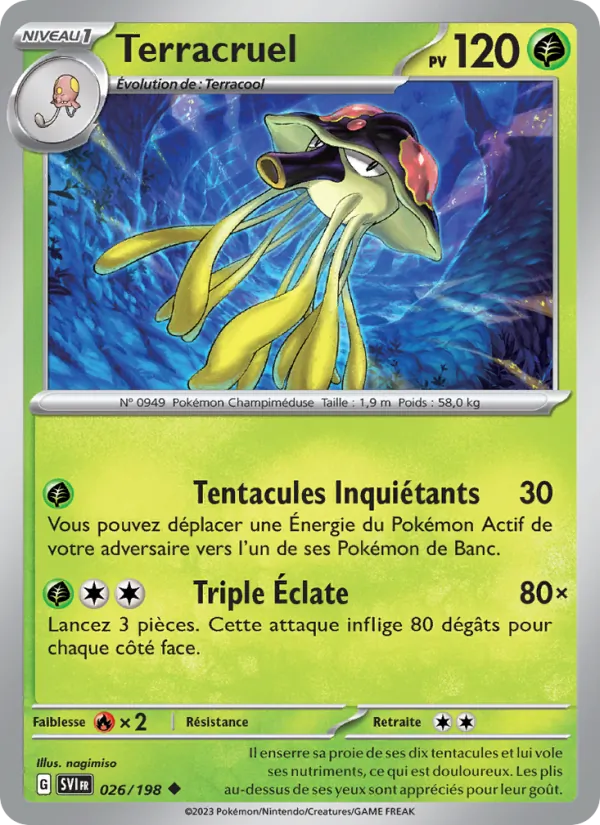 Terracruel Écarlate et Violet 026/198