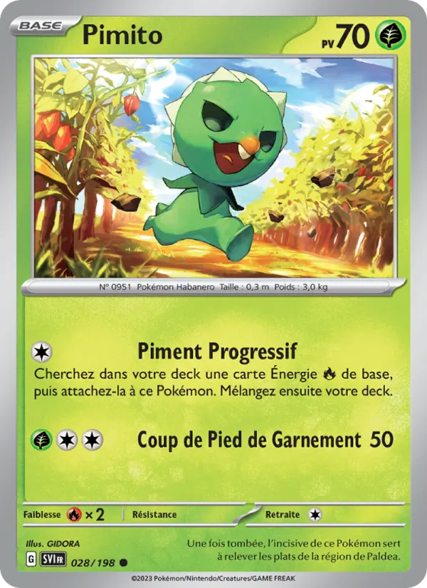 Pimito Écarlate et Violet 028/198