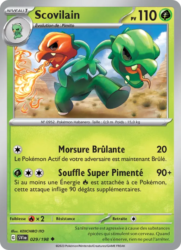 Scovilain Écarlate et Violet 029/198