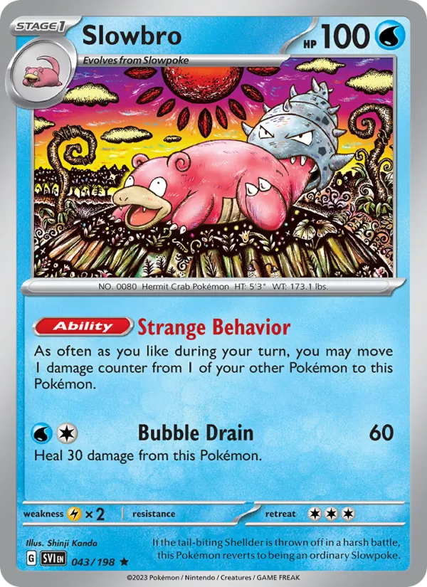 Slowbro Scarlet & Violet 043/198