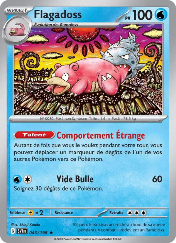 Flagadoss Écarlate et Violet 043/198