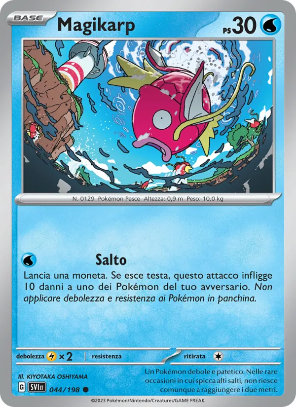 Magikarp Scarlatto e Violetto 044/198