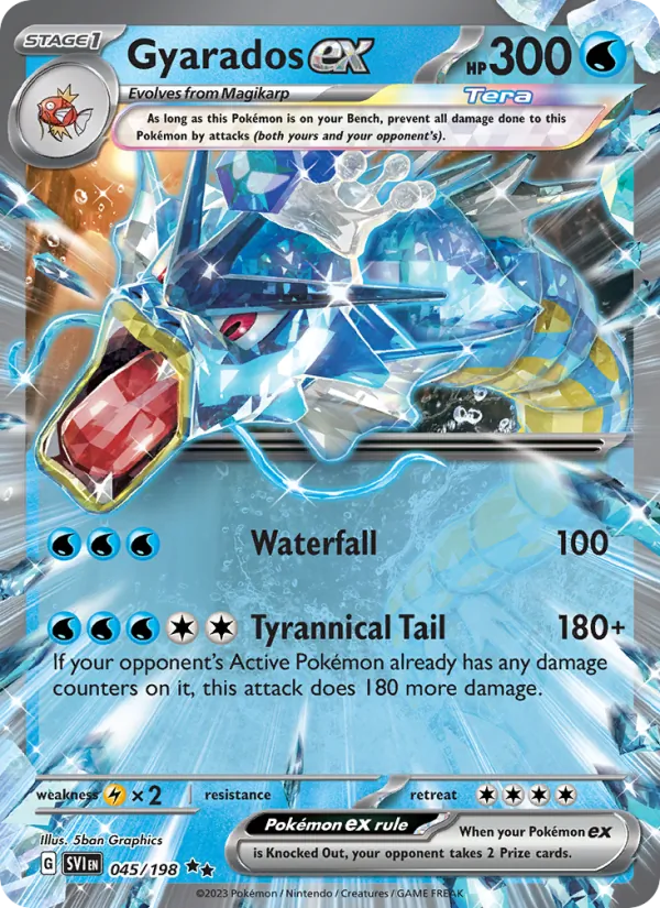 Gyarados ex Scarlet & Violet 045/198
