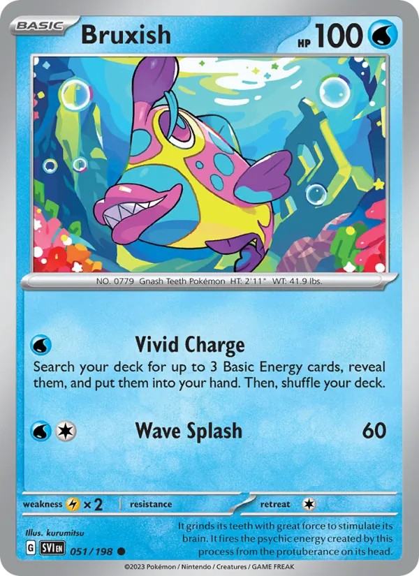 Bruxish Scarlet & Violet 051/198