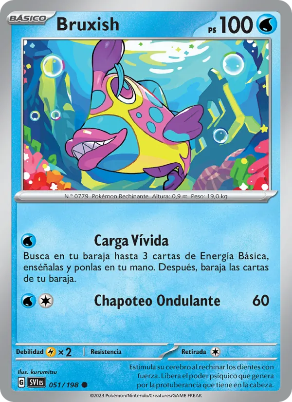 Bruxish Escarlata y Púrpura 051/198