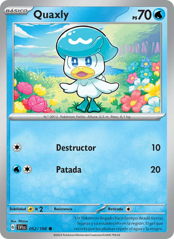 Quaxly Escarlata y Púrpura 052/198