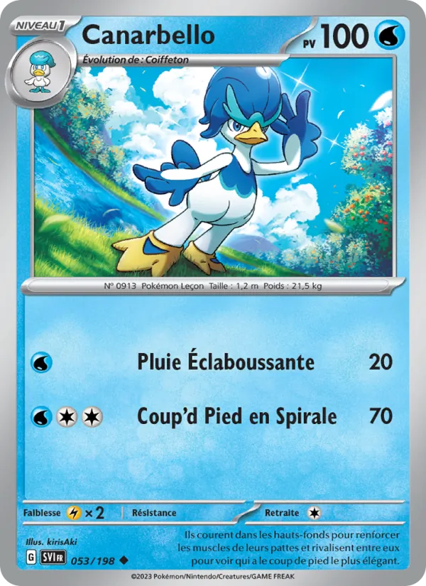 Canarbello Écarlate et Violet 053/198