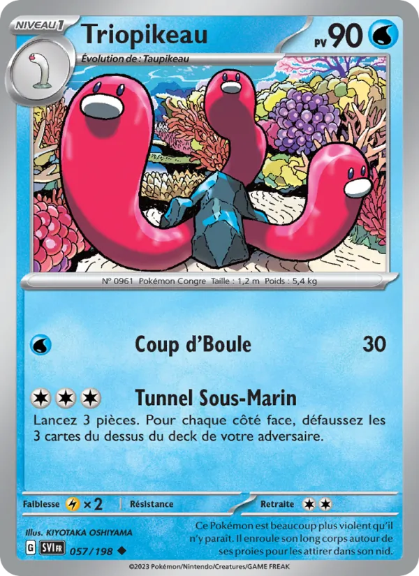 Triopikeau Écarlate et Violet 057/198