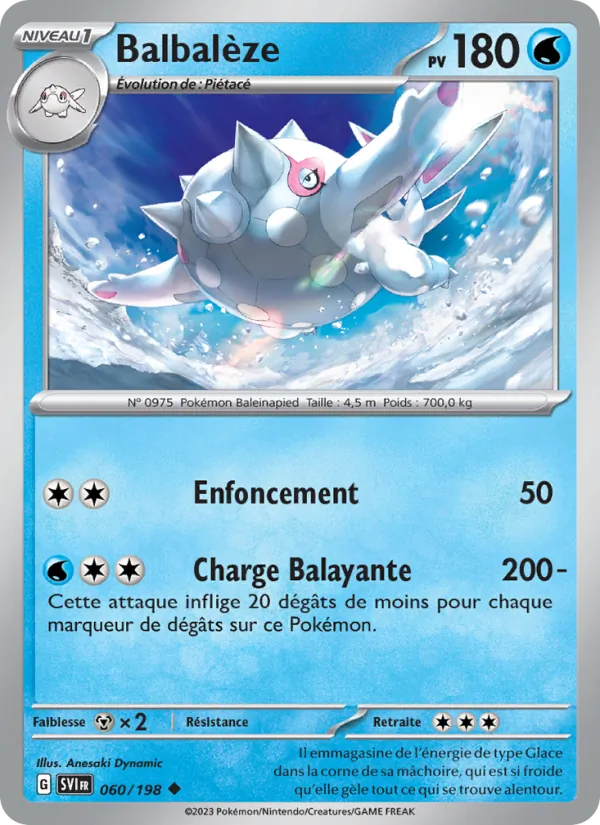 Balbalèze Écarlate et Violet 060/198