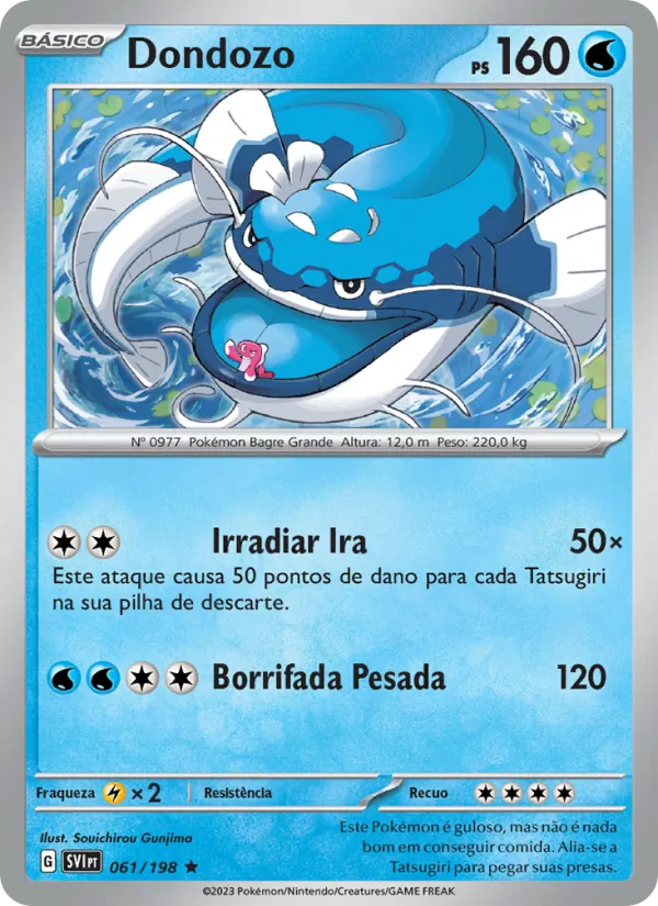 Dondozo Escarlate e Violeta 061/198