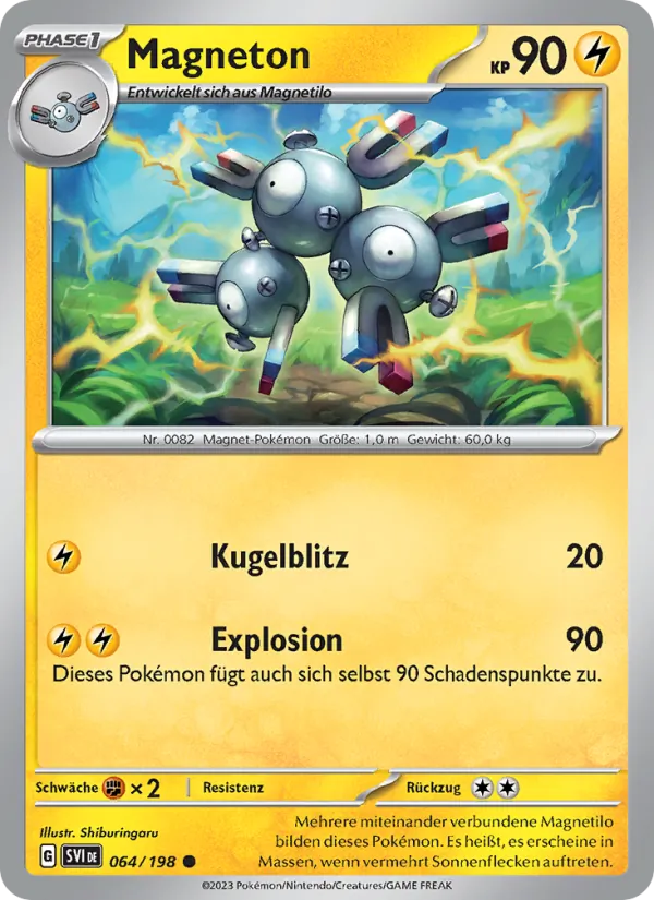 Magneton Karmesin & Purpur 064/198