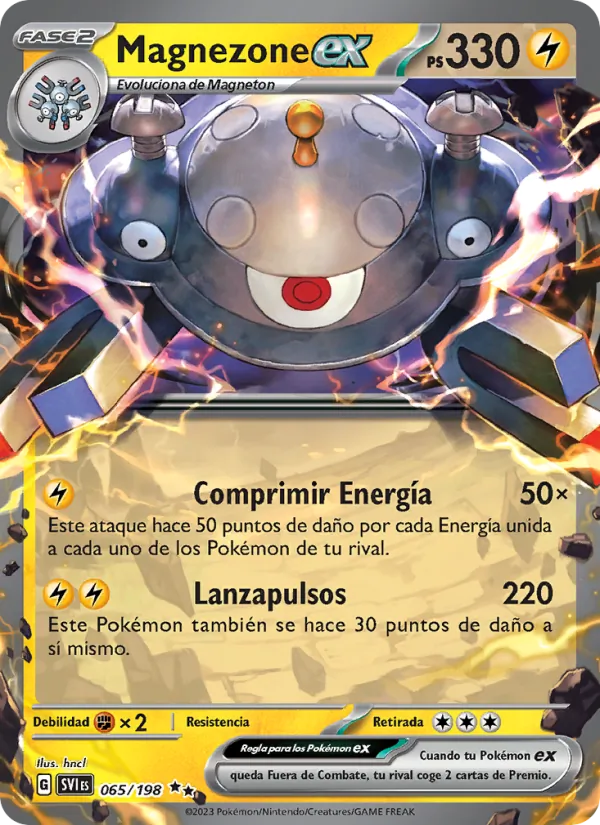 Magnezone ex Escarlata y Púrpura 065/198