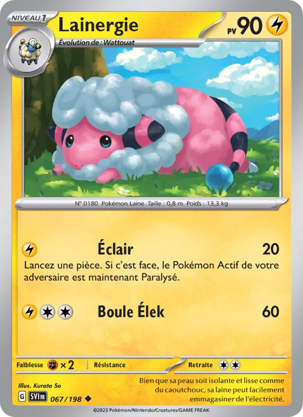 Lainergie Écarlate et Violet 067/198