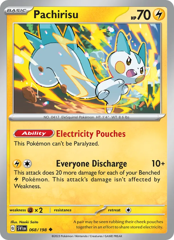 Pachirisu Scarlet & Violet 068/198