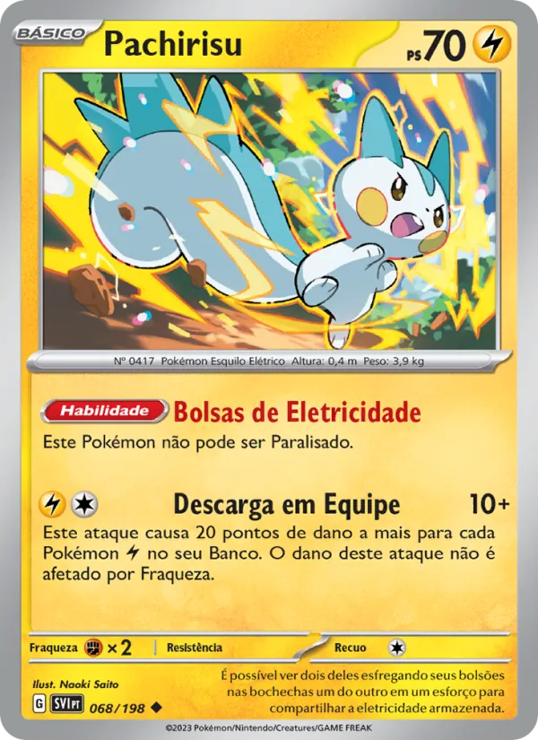 Pachirisu Escarlate e Violeta 068/198