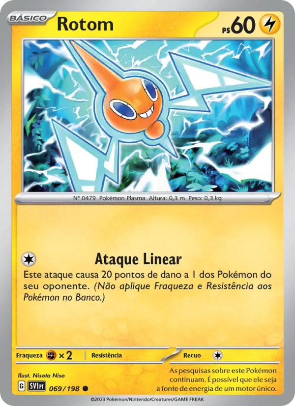 Rotom Escarlate e Violeta 069/198