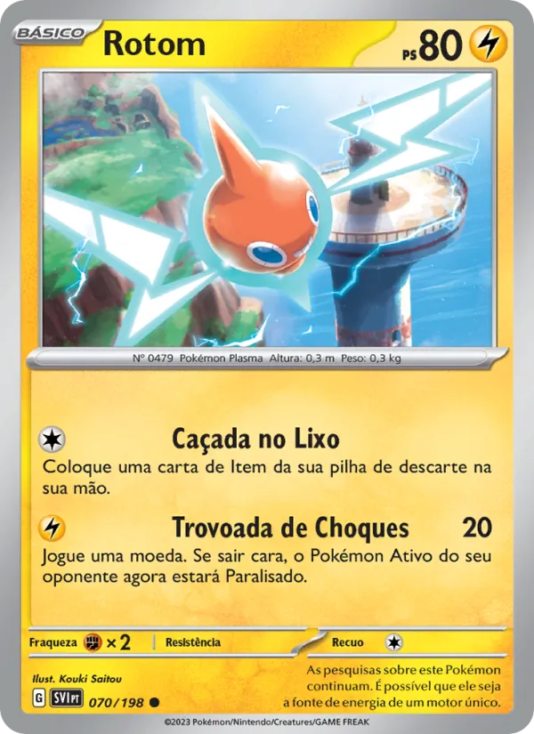 Rotom Escarlate e Violeta 070/198